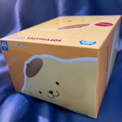 ポムポムプリン　SOFTMATES　リラックスver　フィギュア　新品未開封　サンリオキャラクターズの画像