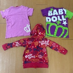 BABYDOLL 100cm 3枚セットの画像