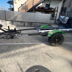 TIGHTJAPAN MAXトレーラー 軽ナンバー 最大積載350kgの画像