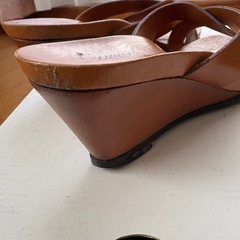 URBAN RESEARCH DOORS レザーサンダル 23cmcmの画像