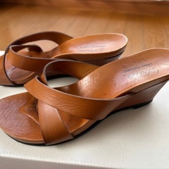 URBAN RESEARCH DOORS レザーサンダル 23cmcmの画像