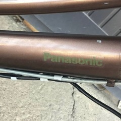 h-218△ q 岐阜発/パナソニック/電動アシスト自転車/26インチ/3段変速/バッテリー8.9Ah/充電器なし/走行確認/現状品/ 管18s/ R7.11/10 △の画像