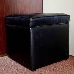 収納スツール 椅子 収納ボックス　オットマンの画像