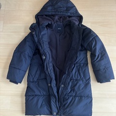 GAP ロングアウター　ネイビー140cmの画像