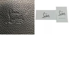 クリスチャンルブタン Christian Louboutin ハンドバッグ クラッチ セカンドバッグ スパイクスタッズ ブラックの画像