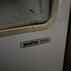 ジャンク品　SANYO 冷凍庫の画像