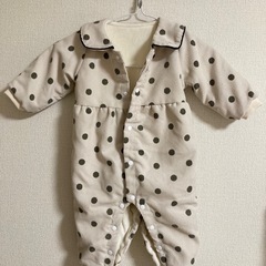 防寒アウター　ロンパースサイズ80.90の画像