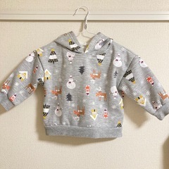 防寒アウター　ロンパースサイズ80.90の画像