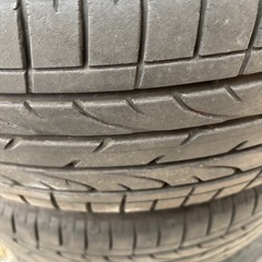 スバル　225/55R18 ノーマルタイヤ　ホイールの画像