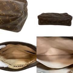ルイヴィトン LOUIS VUITTON ポーチ モノグラム トゥルーストワレット28 ブラウンの画像