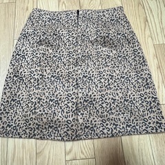 ヒョウ柄 スカートMサイズの画像