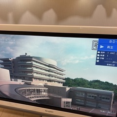 AQUOS 32型　BDディスク内蔵テレビの画像