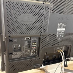 AQUOS 32型　BDディスク内蔵テレビの画像