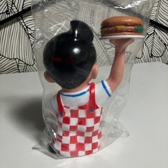 99s BIG BOY ビンテージ貯金箱 フィギュア 高20㎝ ビッグボーイ ソフビバンク アメリカン雑貨の画像