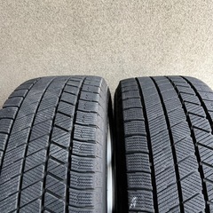 バリ溝 ブリヂストン VRX3 スタッドレス 215/55R16 ホイル付き4本セットの画像
