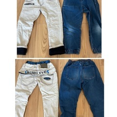 子供服130㎝　冬用、ズボン、Tシャツの画像