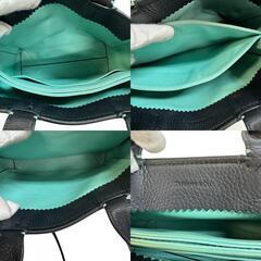 ティファニー TIFFANY&Co. ショルダーバッグ マイクロトート 2WAY ミニトート ハンドバッグ ブラックの画像