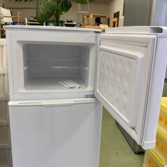 【リサイクルショップ ピカソ 小松原】🎉✨ アイリスオーヤマ 118L 2ドア冷蔵庫 ホワイト 2019年製 AF118-W✨🎉★8968★の画像