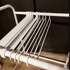 ボトムスハンガー　スラックスハンガー　
ズボンハンガーの画像