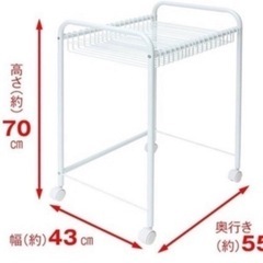 ボトムスハンガー　スラックスハンガー　
ズボンハンガーの画像