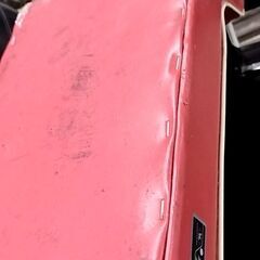 理美容器具 補助イス 赤の画像