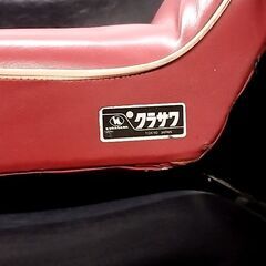 理美容器具 補助イス 赤の画像