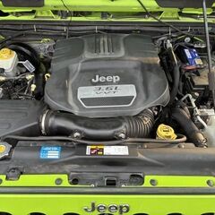 クライスラージープ ラングラーアンリミテッド　貴重ゲッコーグリーンの画像