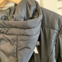 ATHLETA キルティングベンチコート 160 ブラックの画像