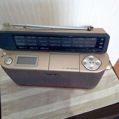 ポータブルラジオの画像