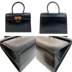 サルヴァトーレフェラガモ Salvatore Ferragamo ハンドバッグ ガンチーニ ブラックの画像