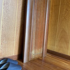 無料❗️洋服タンス扉姿見　全身ミラーの画像