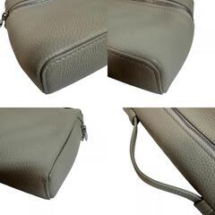 ロロピアーナ Loro Piana ショルダーバッグ エクストラ ポケット ポーチL19 ポーチ ハンドバッグ グレージュの画像