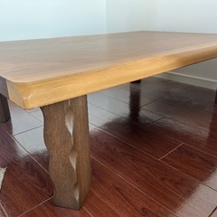 【無料】木製ローテーブルの画像