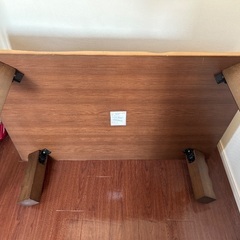 【無料】木製ローテーブルの画像