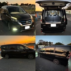 SERENA C27前期 eーPOWER 7人乗り ALPINE 後席モニターの画像