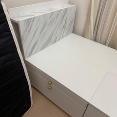 フランフラン エルドラド チェストベッド セミシングルの画像