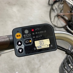 166丁寧に整備済　新基準パナソニック電動アシスト自転車26インチ　パワー強い　中古自転車　の画像