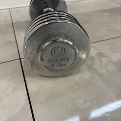 ダンベル　ウエイト　1〜5kgの画像