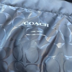 coach ダウンジャケット　フィルパワー750 コーチ　レディース　 Lの画像