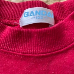 【100】きらきらプリキュア 赤 長袖 冬服の画像