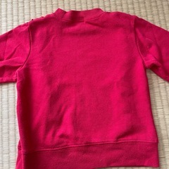 【100】きらきらプリキュア 赤 長袖 冬服の画像