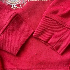 【100】きらきらプリキュア 赤 長袖 冬服の画像