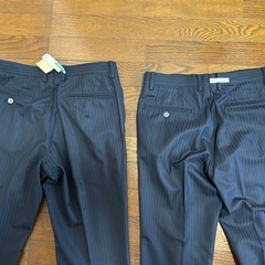 Ermenegildo Zegna 3ピース スーツ 2パンツ　ネイビー ウールの画像