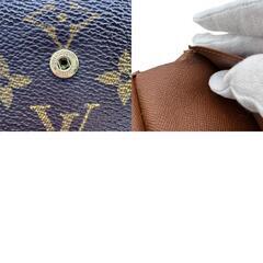 ルイヴィトン LOUIS VUITTON 二つ折り財布 モノグラム ポルトモネ ビエ ヴィエノワ M61663 ブラウンの画像