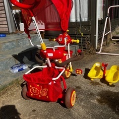 アンパンマンの三輪車の画像