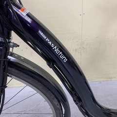 167丁寧に整備済　新基準良品　ヤマハ　電動アシスト自転車26インチ　人気色中古車の画像