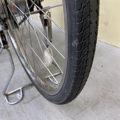 167丁寧に整備済　新基準良品　ヤマハ　電動アシスト自転車26インチ　人気色中古車の画像