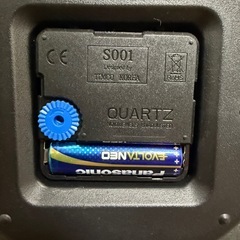 時計 黒 針時計の画像