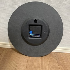 時計 黒 針時計の画像