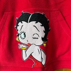 【BETTY BOOP】パーカーの画像